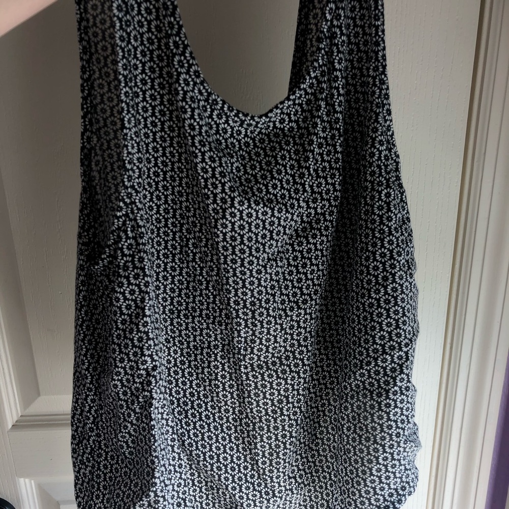 Brandy flower tank open back